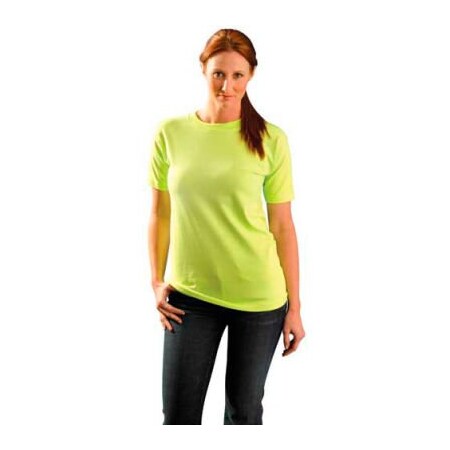 Occunomix OccuNomix Classic Cotton Hi-Vis T-Shirt Lime, S, LUX-300-04S LUX-300-04S